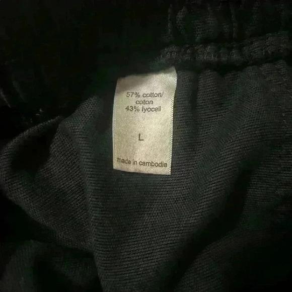 Maurices Women's Size L Black Pocketed Drawstring Waist Utility Shorts - Picture 5 of 5